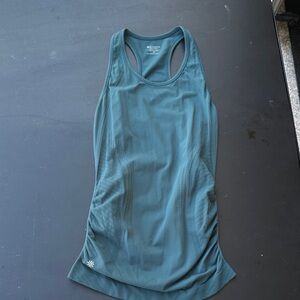 Athleta Teal Racerback Tank Top